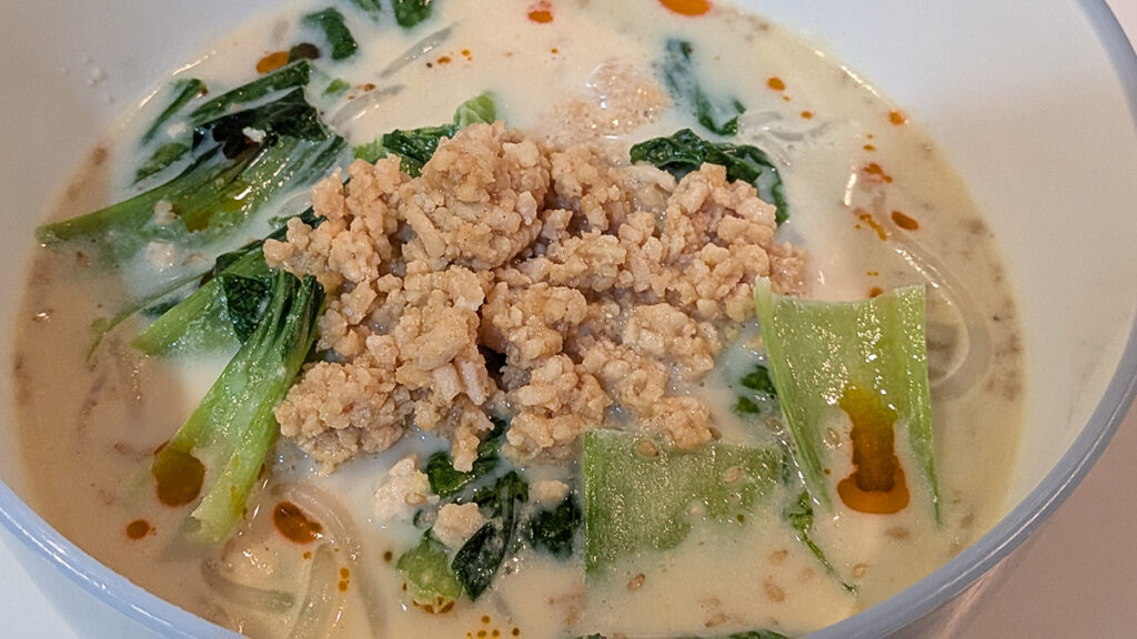 しらたき担々風スープ